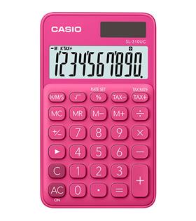 Casio SL-310UC-RD Cep Tipi 10 Hane Koyu Pembe Hesap Makinesi