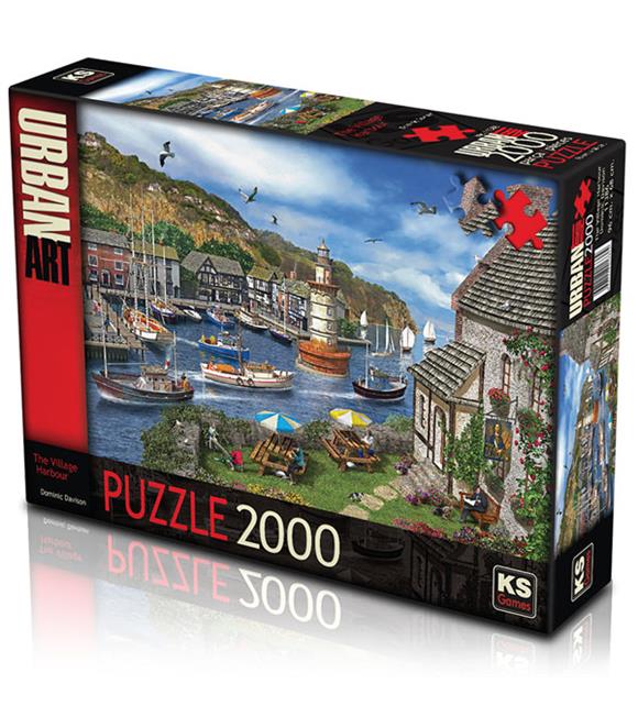 Ks Games Puzzle The Village Harbour Dominic Davis 11386