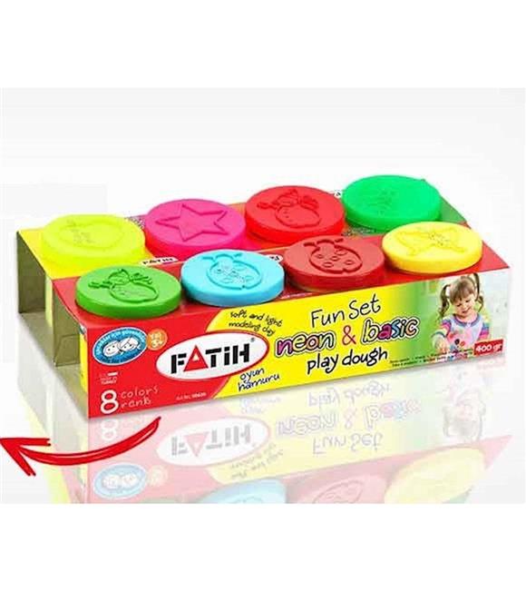 Fatih Oyun Hamuru Mini 8 Renk 400 GR 50630