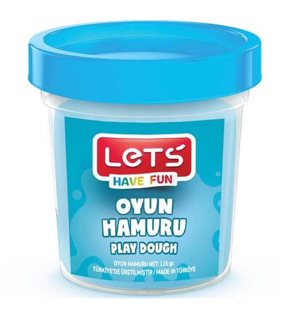 Lets Oyun Hamuru Tek Renk Mavi 115 GR L8440-3