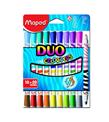 Maped Keçeli Boya Kalemi Duo Tip 10 LU 20 Renk 847010