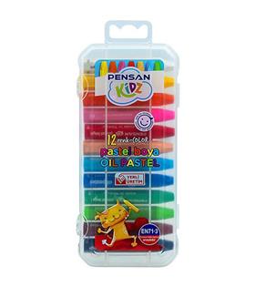 Pensan Pastel Boya Kidz Pratik Kutulu 12 Renk 99967