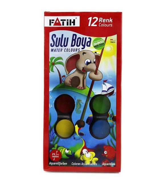 Fatih Sulu Boya Jumbo 12 Renk JS-12