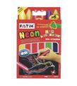 Fatih Mum Pastel Boya Neon Wax Crayon Jumbo 6 Renk Neon
