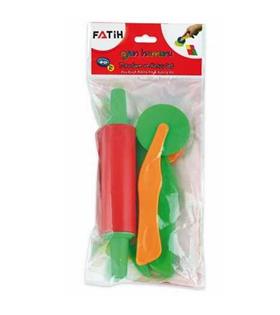 Fatih Oyun Hamur Merdane Ve Kesici Seti 50730