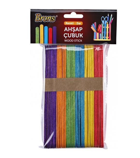 Brons Dil Çubuğu Renkli Dar BR-902