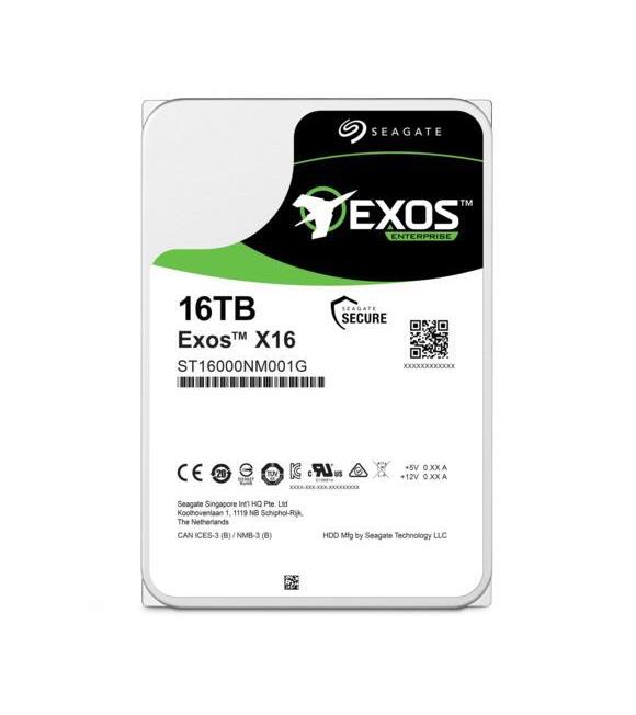 Seagate 16TB EXOS ST16000NM000J 3.5 256MB 7200RPM SATA3 NAS Sabit Disk