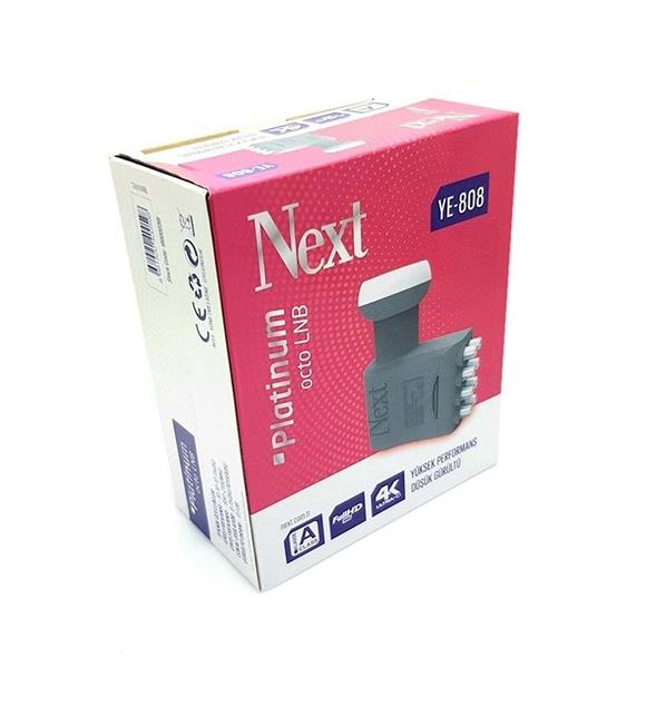 Next YE-808 4K Fuul HD 8li LNB