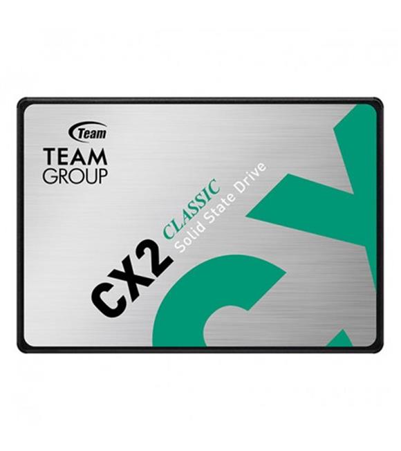 Team 256GB CX2 520-430MB-s 2.5" SATA3 SSD Disk (T253X6256G0C101)