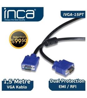 Inca IVGA-15Pt 1,5mt Vga Kablo