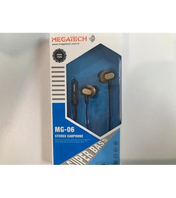 Megatech MG-06 Gold Mikrofonlu Kulaklık