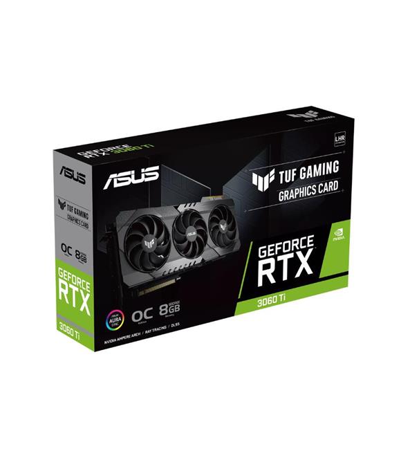 Asus TUF Gaming TUF-RTX3060TI-O8GD6X-GAMING GeForce RTX3060Ti OC 8GB GDDR6 Ekran Kartı_1