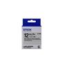 Epson LK-4SBE Gümüş Üzeri Siyah 12mm 9Metre Etiket