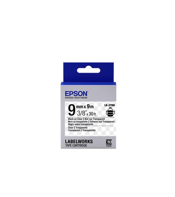 Epson LK-2WBN Standart Beyaz Üzeri Siyah 6mm 9Metre Etiket