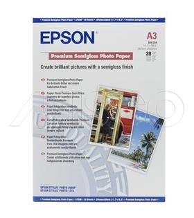 Epson A3 251Gram 20'li Premium Semigloss Fotoğraf Kağıdı S041334