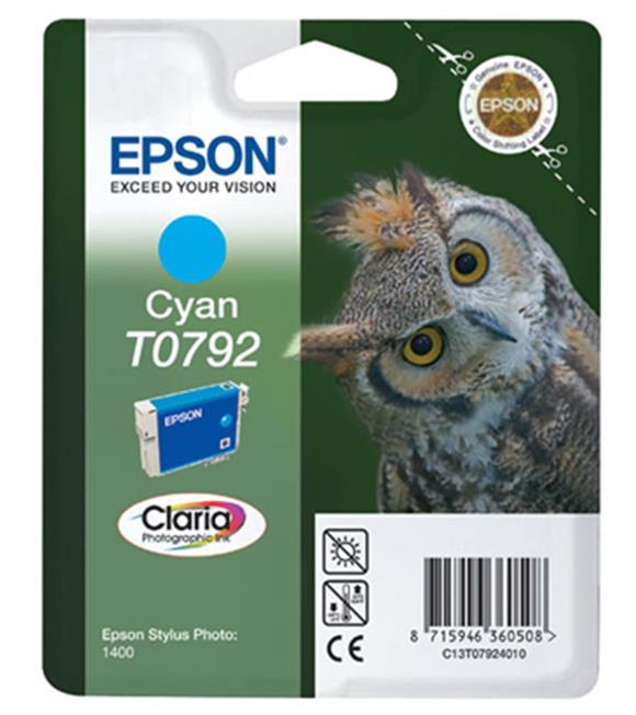 Epson 1400-P50 Cyan Mavi Mürekkep Kartuş T07924020