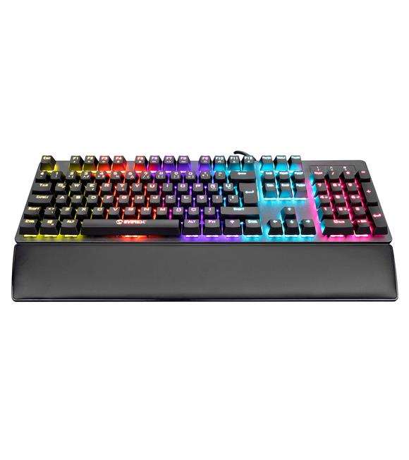 Everest KB-GX7 BLUESKY 21 Işık Efektli RED SWITCH Bilek Destekli Mekanik Gaming Oyuncu Klavyesi