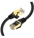 Qgeem QG-OT0601 1mt Cat6 CU AWG24-7 UTP Siyah Network Kablosu