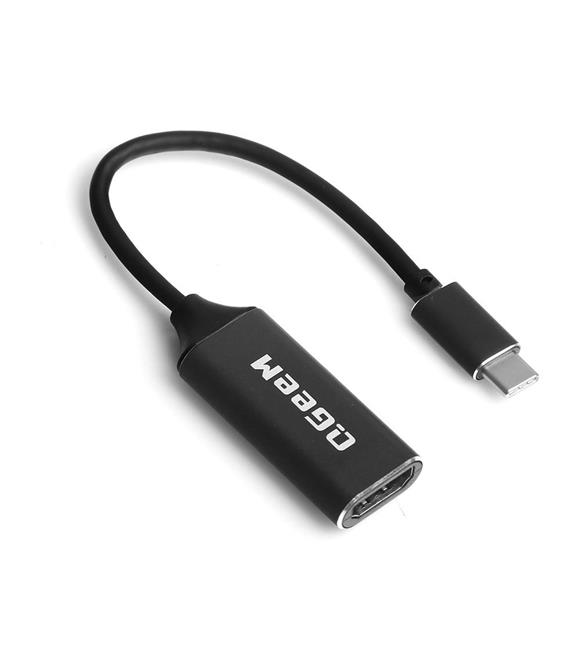 Qgeem QG-UA01 USB Type-C to HDMI Dişi Dönüştürücü (4K 30Hz)