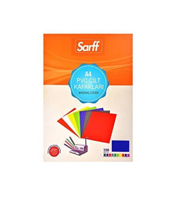 Sarff Cilt Kapağı Plastik Opak A4 160 MIC Mavi 15201014_1