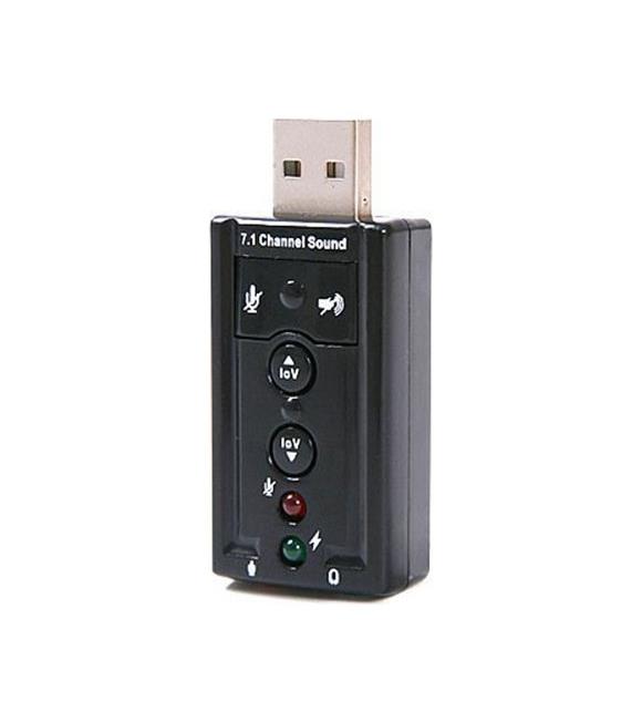 Hytech HY-U717 Usb 2.0 7.1 ch Ses Kartı