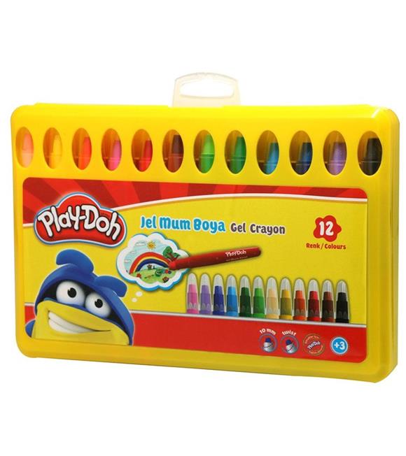 Play-Doh Jel Crayon 12 Renk PP Box