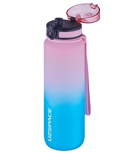 Vagonlife Uzspace 3038 1000ml Pembe-Mavi Tritan Matara_1