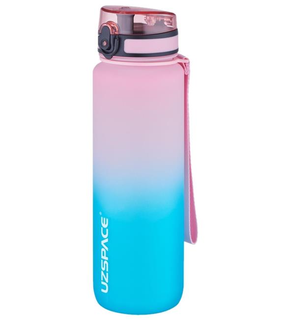 Vagonlife Uzspace 3038 1000ml Pembe-Mavi Tritan Matara