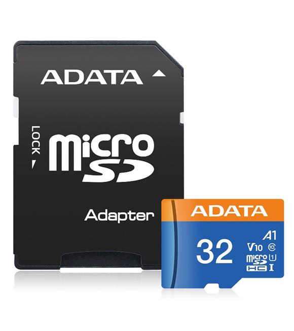 Adata 32GB Premier microSDHC Card with Adapter UHS-I Class10 V10 Hafıza Kartı