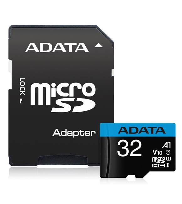Adata 32GB Premier microSDHC Card with Adapter UHS-I Class10 V10 Hafıza Kartı
