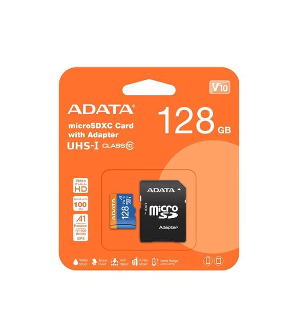 Adata 128GB Premier microSDXC Card with Adapter UHS-I Class10 V10 Hafıza Kartı_2