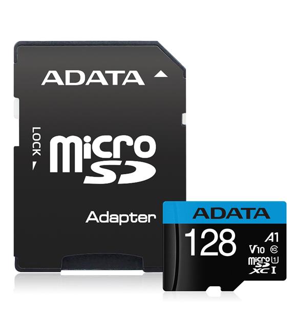 Adata 128GB Premier microSDXC Card with Adapter UHS-I Class10 V10 Hafıza Kartı