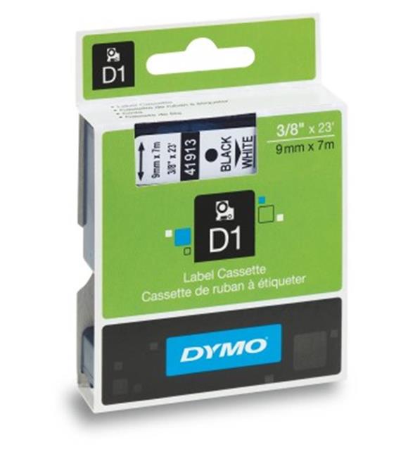 DYMO S0720730 D1 Yedek Şerit, 9 mm x 7 mt, Sarı- Siyah (40918)