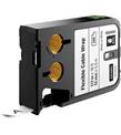 DYMO 1868806 XTL Esnek Naylon Kablo Etiketi,12 mmx5,5 m,Byz-Syh