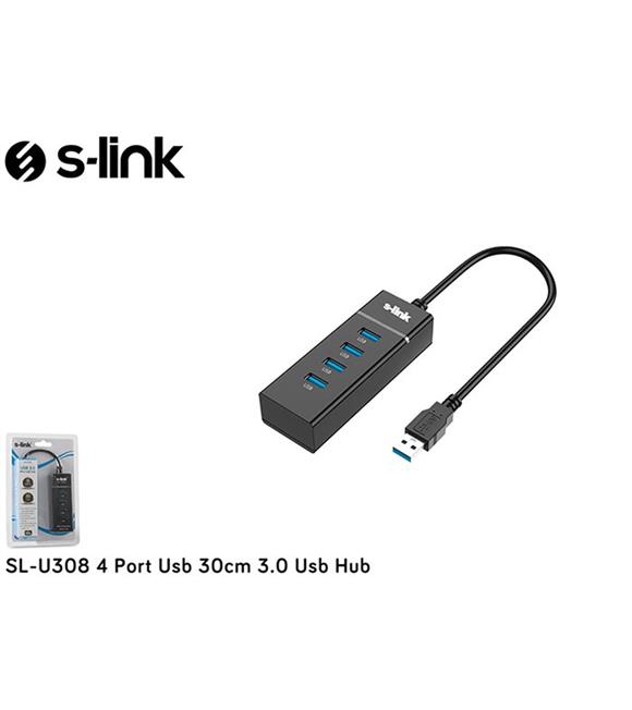 S-link SL-U308 4 Port Usb 3.0 Usb Hub