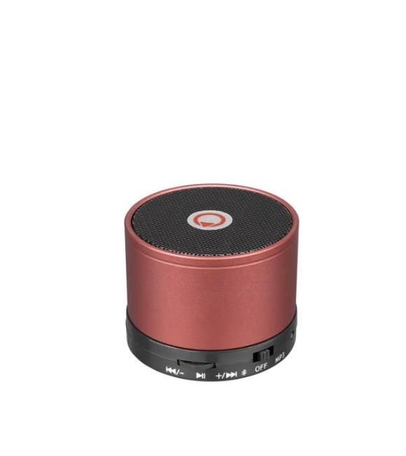 Mikado MD-14BT Şarjlı Kırmızı Tf Kart Destekli Bluetooth Speaker