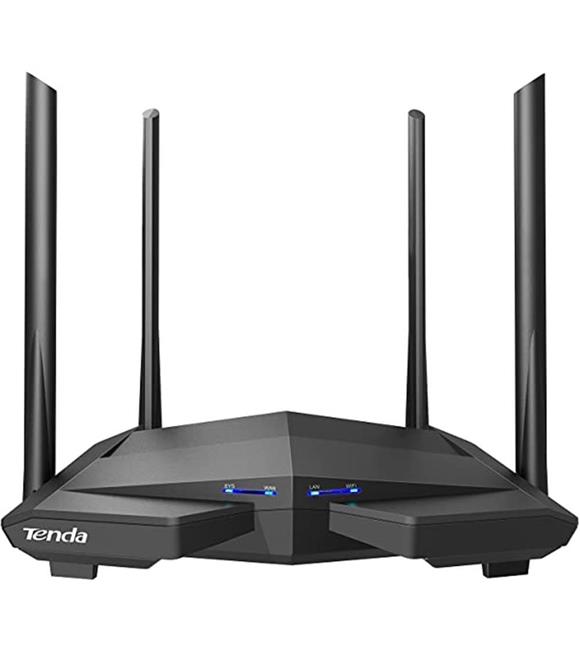 Tenda AC10 867 Mbps Gigabit 4 Portlu Router 4  Anten