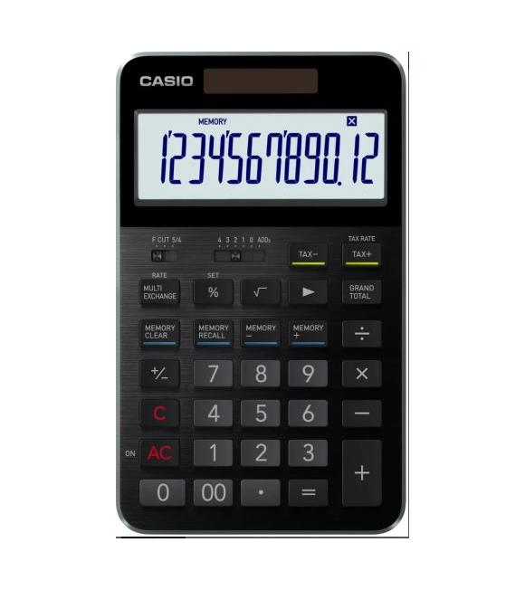 Casio S100X-BK-DJ Profesyonel 12 Hane Masa Üstü Hesap Makinesi