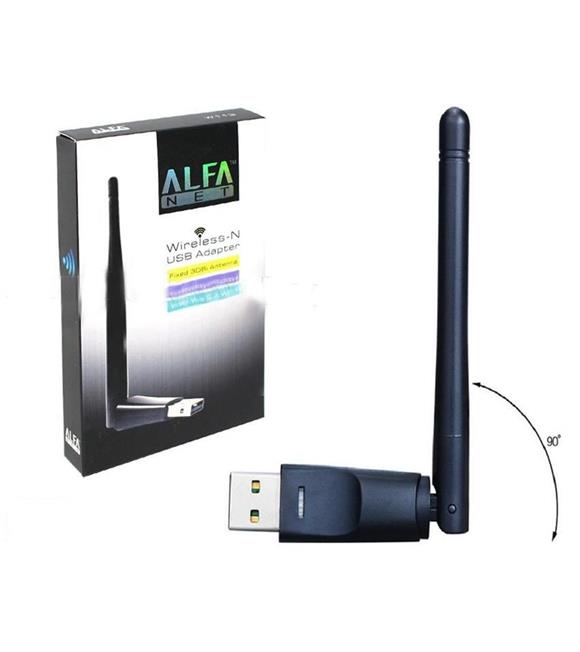 Alfanet W113 Fixed 3Dbı Anten 150 Mbps Kablosuz Usb Adaptör