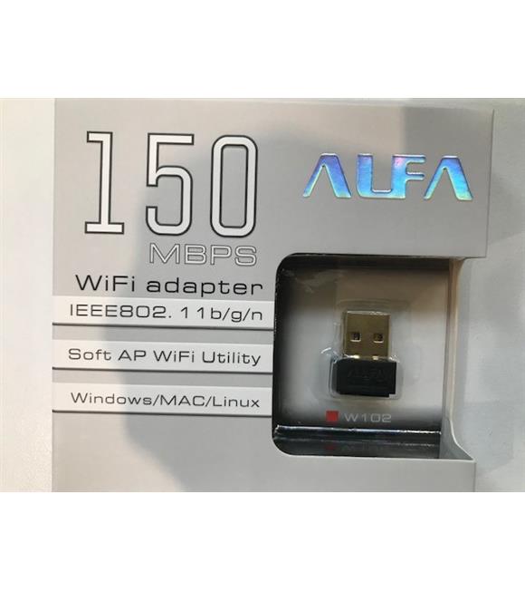 Alfanet 150 Mbps Kablosuz Usb 802.11n Wifi Adaptör