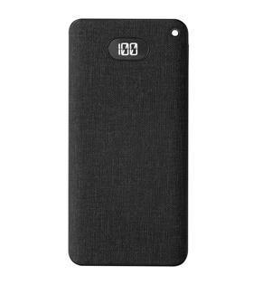 S-link IP-G10RW 10000mAh Kablosuz USB+Type-C+Micro Siyah LCD Ekranlı Taşınabilir Pil Şarj Cihazı