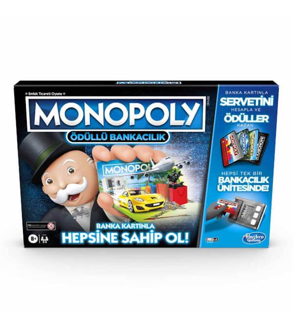 Monopoly Ödüllü Bankacılık Kutu Oyunu E8978