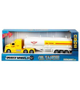 Sunman Oyuncak Maxx Wheels Sesli ve Işıklı Yakıt Tankeri 1:50