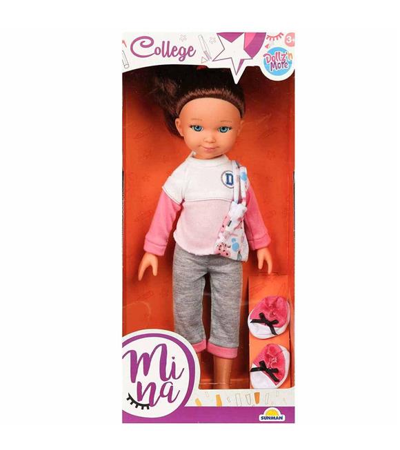 Sunman Oyuncak Mina College Bebek 35 Cm