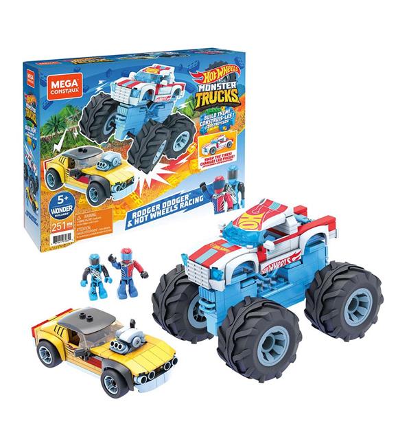 Mega Construx Hot Wheels Monster İkili Yarış Paketi MTL-GYG22