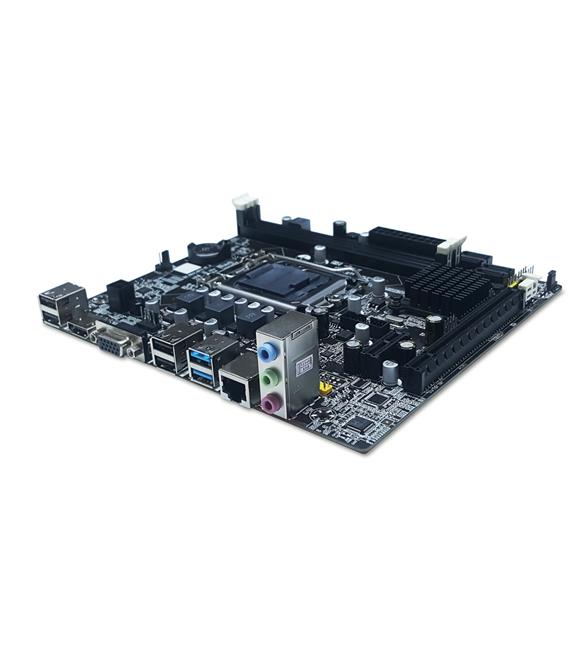 Quadro B75-A2C DDR3 Lan O-B Vga HDMI,VGA PCIEXPRESS 1155p mATX Anakart