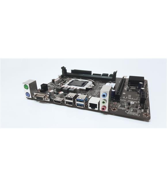 Quadro H81-A2C DDR3 GLan HDMI,VGA 4x Sata3 16X PCIe 1150p Anakart_1