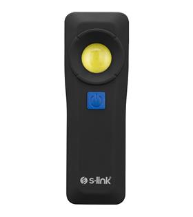 S-link SL-F593 3W Cob Led 3xAAA 1.5V Pil Lensli Özel Tasarımlı Manyetik Tutuculu El Feneri