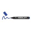 Edding Markör Permanent Yuvarlak Uç Mavi 103