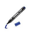 Edding Markör Permanent Kesik Uç Mavi 133